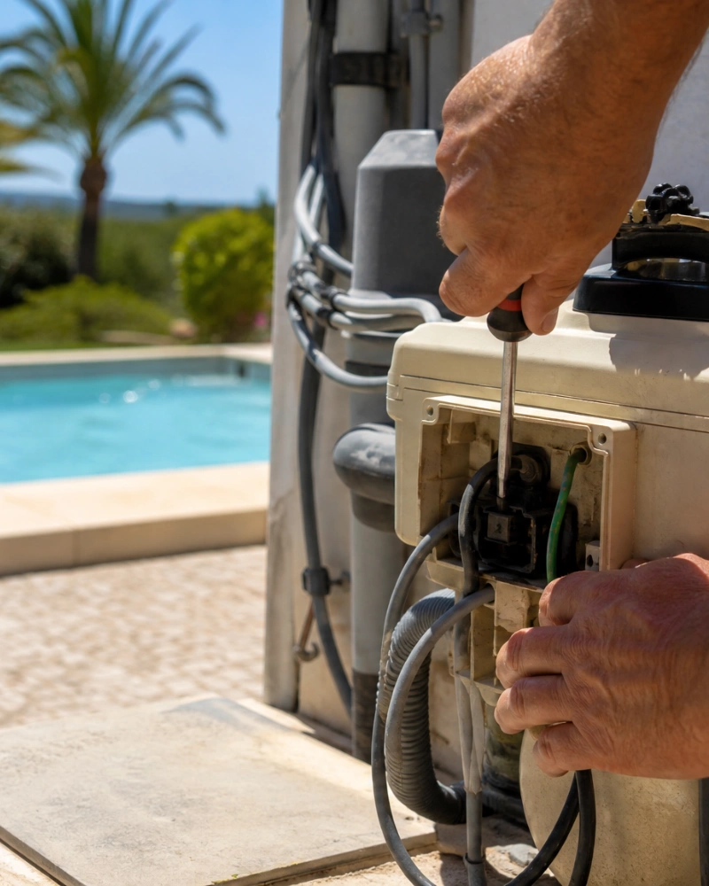 Pool and garden electrics Algarve